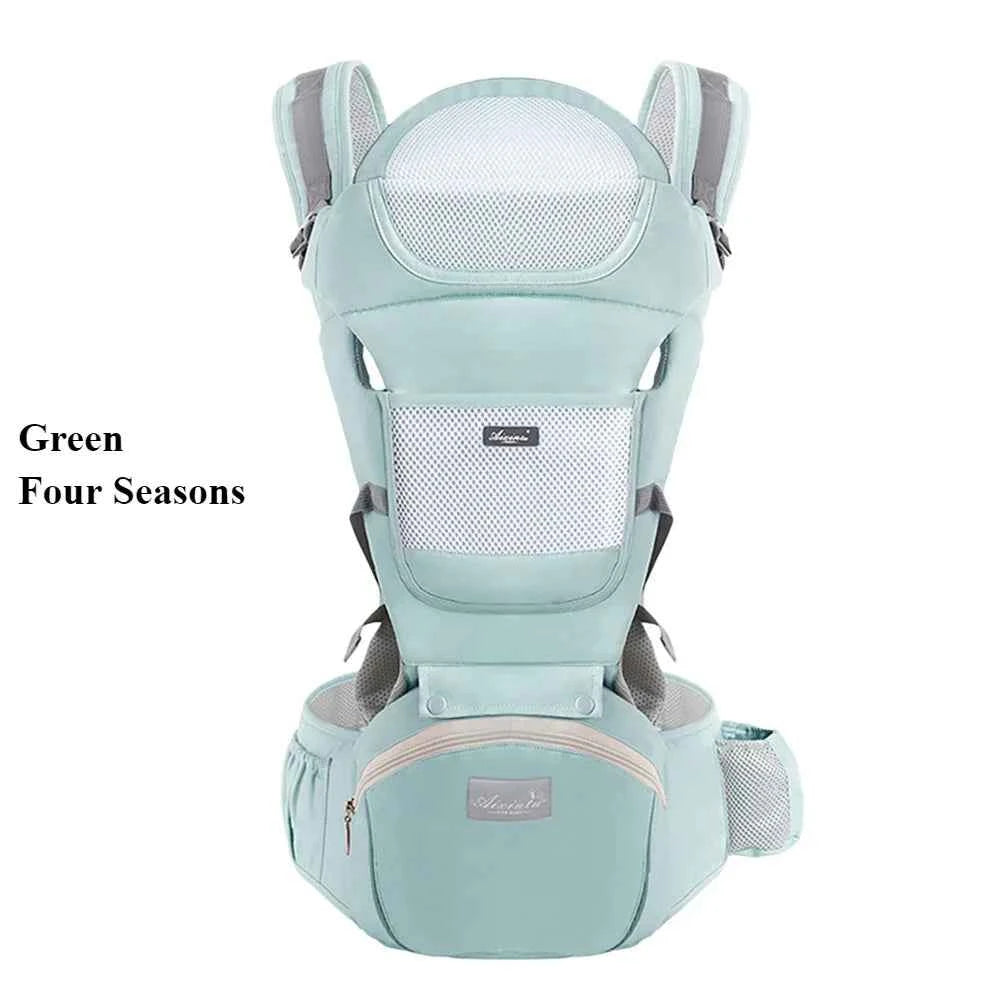New Adjustable Ergonomic Baby Carrier Four Seasons Universal Baby Carrying Bag Waist Stool Strap Portable & Multifunctional